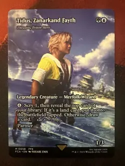 1x Tidus, Zanarkand Fayth NM - Thrasios, Triton Hero - MTG FCA - Regular Rare - Image 1