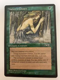 MTG NM Nature’s Chosen Alliances Regular - Image 1