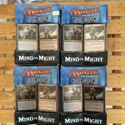 4x Magic Mtg MIND VS MIGHT Duel Deck! Factory Sealed New - Image 1