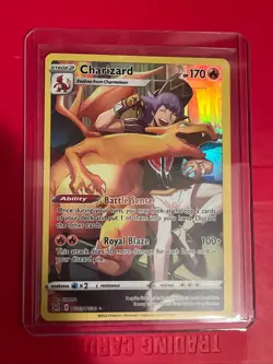 Pokemon TCG Charizard TG03/TG30 Swsh11: Lost Origin Trainer Gallery Holo - NM(-) - Image 1