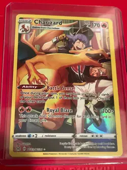 Pokemon TCG Charizard TG03/TG30 Swsh11: Lost Origin Trainer Gallery Holo - NM(-) - Image 2