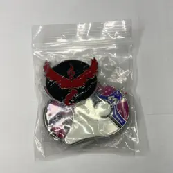 Pokemon GO - Special Collector’s Pins - Team Valor & Master Ball 3 Pins Set Lot - Image 5