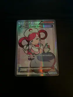 Pokemon Center Lady 105/106 Flashfire Full Art Holo (XY) - Image 1