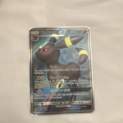 Pokemon Umbreon GX Full Art Ultra Rare Holo SM Base Set 142/149 200 HP - Image 1