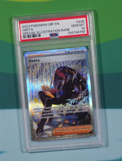 Pokemon PSA 10 GEM - Geeta 226/197 Special Illustration Rare - Obsidian Flames - Image 1