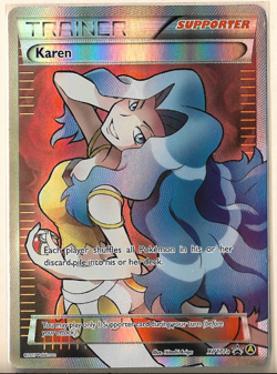 Karen - XY177a - Alternate Art Promos (PR) - LP - Pokemon - English - Image 1