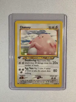 Pokemon TCG - Chansey (31/105) 1st Edition Neo Destiny - Regular Rare - NM - Image 5