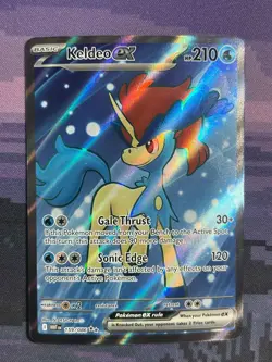 Keldeo ex 159/086 Pokemon White Flare Ultra Rare Near Mint - Image 1