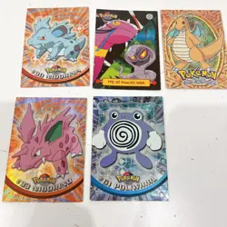 28 Nintendo Topps Pokemon Collection - Bulk Job Lot mixed Holo and Non Holo - Image 2