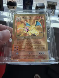 2021 Pokemon 25th Anv. Celebrations Gold Metal Pikachu & Charizard - Image 3