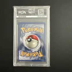 1999 POKEMON BASE SET UNLIMITED YELLOW CHEEKS #58 PIKACHU PSA 10 - Image 2