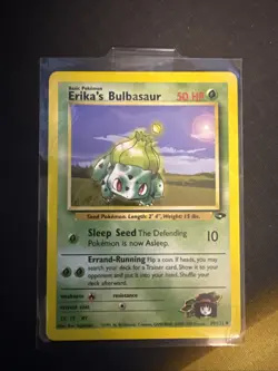 Pokemon TCG Set 'Gym Challenge' Erika's Bulbasaur 39/132 English - Image 1