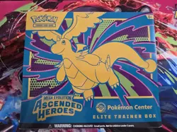 Pokemon TCG: Ascended Heroes Pokemon Center Exclusive ETB - FACTORY SEALED 🔥 - Image 1