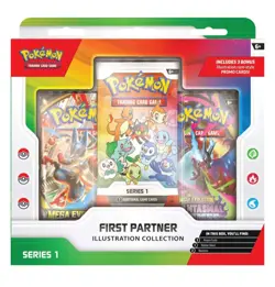 PRESALE (x4) Pokemon First Partner Illustration Collection Series 1: Late March - Image 2