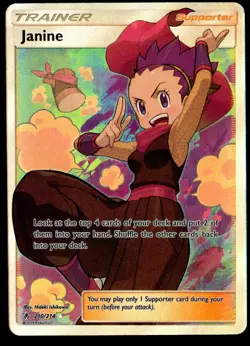 Janine (Full Art) Pokemon•unbroken Bonds Ultra Rare•210 LP - Image 1
