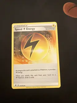 Pokemon : SWSH REBEL CLASH SPEED ENERGY 173/192 UNCOMMON - Image 1