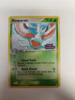 Masquerain 47/110 Reverse Holo Uncommon EX Holon Phantoms Set Stamped Pokemon LP - Image 1