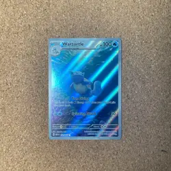#1 Wartortle - Pokemon Illustration Rare 171/165 Scarlet & Violet 151 Holo *B2 - Image 1