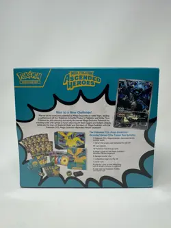 Pokemon TCG Ascended Heroes ETB Elite Trainer Box - Sealed Slight Rip Seal Side - Image 2