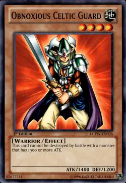 Obnoxious Celtic Guard - 1st Edition LCYW-EN036 - NM - YuGiOh - Image 1