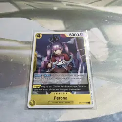 Perona OP14-111 Rare The Azure Sea's Seven One Piece NM - Image 1