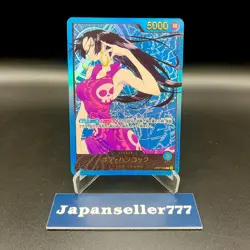 Boa Hancock (Gold Text) OP07-038 L Anime 25th Collection ONE PIECE Card Japanese - Image 1