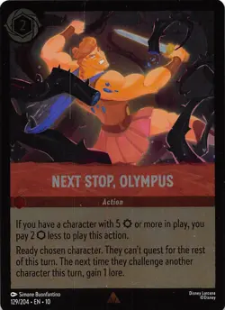 Next Stop, Olympus Foil 129/204 Whispers in the Well Disney Lorcana - Image 1