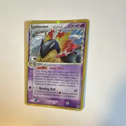 Pokemon Typhlosion Delta Species Holo Rare 100 HP Dragon Frontiers 12/101 Card - Image 5