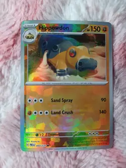 Hippowdon (Poke Ball Pattern) 053/131 SV: Prismatic Evolutions Pokemon Card - Image 1