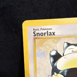 Pokemon TCG Snorlax Rare Card 27/64 Jungle 1999 - Image 2