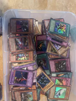 YUGIOH Vintage bulk! 1st editions & holos most cards from older sets - Image 1