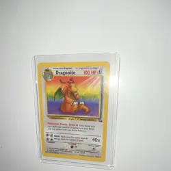 Pokemon Dragonite 100 HP Rare Fossil 19/62 WOTC 1999 Regular Card - Image 3
