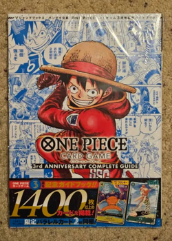 ONE PIECE 3rd ANNIVERSARY COMPLETE GUIDE MAGAZINE WITH 2 Promo Cards - Image 1