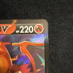 Pokemon TCG Lance's Charizard V Holo Promo Card SWSH133 25th Anniversary - Image 3