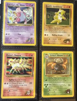 Pokemon Card Binder Collection - Vintage Card Lot | GYM HEROES - Image 2