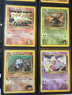 Pokemon Card Binder Collection - Vintage Card Lot | GYM HEROES - Image 3