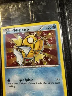 SEALED NM-Mint Gold Shining Shiny Magikarp XY143 Pokemon promo rare holo card - Image 2