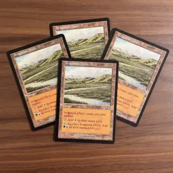 4x Irrigation Ditch LP Invasion MtG Magic The Gathering Land Card (x4) - Image 1