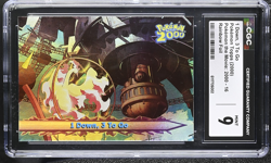 Pokemon Card 1 Down, 3 To Go 16 Rainbow Foil The Movie 2000 Topps CGC 9 - Image 1