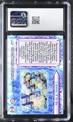 Pokemon Card 1 Down, 3 To Go 16 Rainbow Foil The Movie 2000 Topps CGC 9 - Image 2