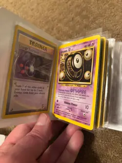 3 x Pokemon Mini Portfolio Holder Binder Brand New with vintage card lot inside - Image 2