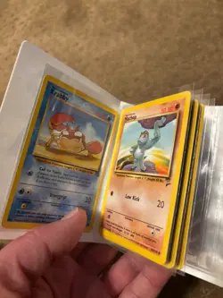 3 x Pokemon Mini Portfolio Holder Binder Brand New with vintage card lot inside - Image 3