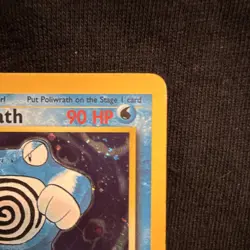 Pokemon TCG Poliwrath Holo Rare Card 15/130 Base Set 2 2000 - Image 3
