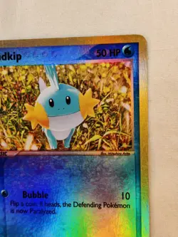 Mudkip 59/109 NM Ruby & Sapphire 2003 Pokemon Card Reverse Holo Common - Image 3