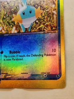Mudkip 59/109 NM Ruby & Sapphire 2003 Pokemon Card Reverse Holo Common - Image 4