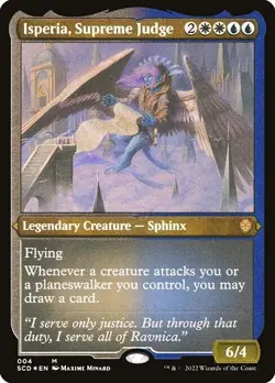 NM Foil Isperia, Supreme Judge, Starter Commander Deck, Magic the Gathering, 4 - Image 1