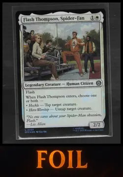 MTG Marvel's Spider-Man #7 Flash Thompson, Spider-Fan Foil - Image 1