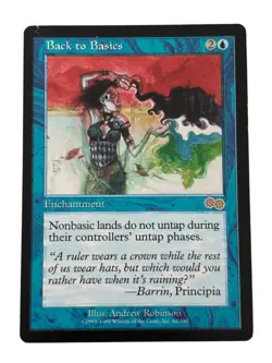 MTG Back to Basics Urza's Saga Heavy Play HP - Image 1
