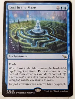 Lost in the Maze - Murders at Karlov Manor - Magic the Gathering MTG Nice! - Image 1