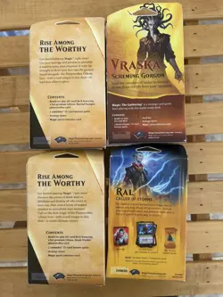 MTG Gideon, Liliana, Ral, Vraska Planeswalker Decks English Factory Sealed - Image 2